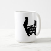 Mug Maman de chat moderne simple mignonne (Devant droit)