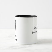 Mug Maman de chat personnalisée (Centre)
