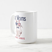Mug Maman de chat pour Kamala Harris | 2024 (Devant gauche)