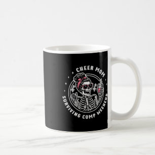 Mug Maman de cheerleader survivant le week-end de comp