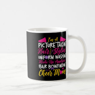 Mug Maman de cheerleading Cheer Je suis une preneuse d