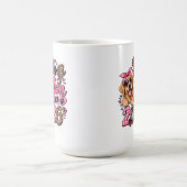 Mug Maman de Chien Depuis 2026 | Léopard Rose (Centre)