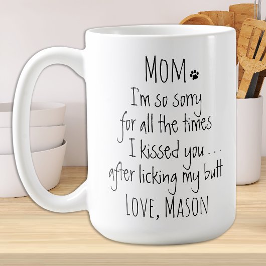 Mug Maman de chien drôle