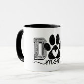 Mug Maman de Chien Mignonne (Devant gauche)