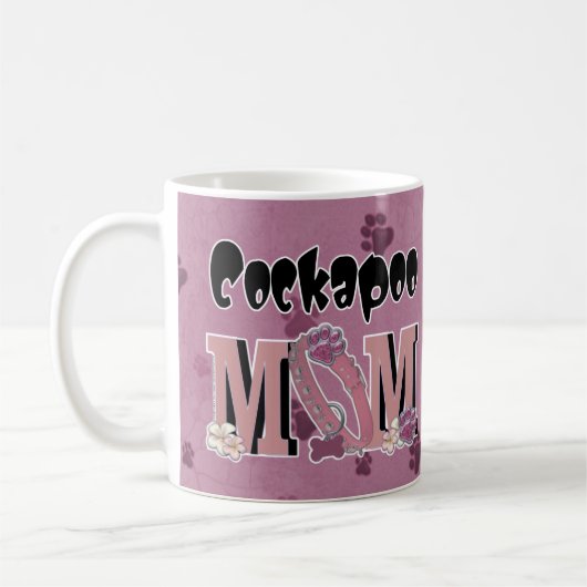 Mug MAMAN de Cockapoo (Gauche)