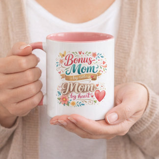 Mug Maman de cœur, Maman de titre pour la fête des Mèr