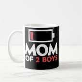 Mug Maman de deux garçons (Gauche)