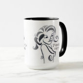 Mug Maman de F-Bombe (Devant droit)