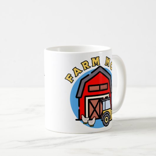Mug Maman de ferme (Devant droit)