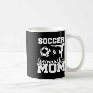 Mug Maman de foot et de gymnastique Mère drôle de foot