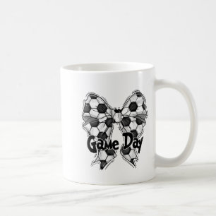 Mug Maman de foot socquette à nœud Jour de match de fo
