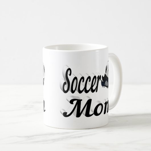 Mug Maman de football (Devant droit)