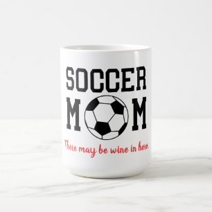 Mug Maman de football drôle