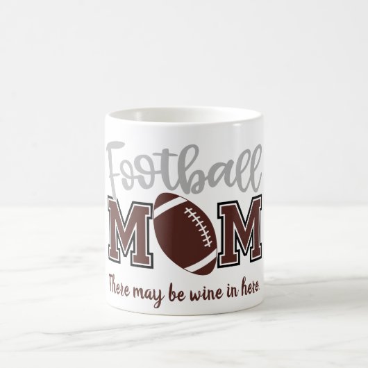 Mug Maman de football drôle (Centre)