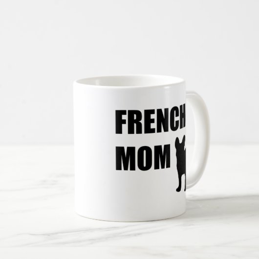 Mug Maman de Frenchie (Devant droit)
