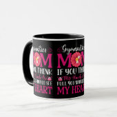 Mug Maman de gymnastique (Devant gauche)
