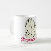 Mug Maman de Havanese (Devant gauche)