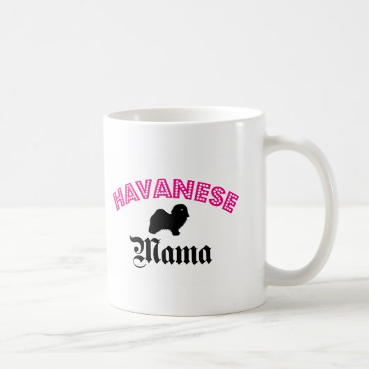 Mug Maman de Havanese (Droite)