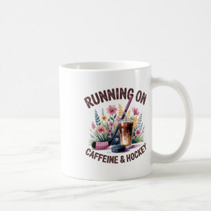 Mug Maman de hockey courant à la caféine café glacé ho