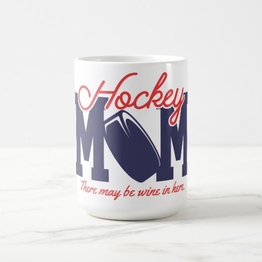 Mug Maman de hockey drôle (Centre)