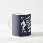 MUG MAMAN DE HOCKEY SUR GLACE (Devant gauche)