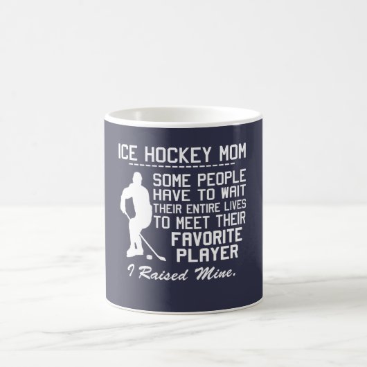 MUG MAMAN DE HOCKEY SUR GLACE (Centre)