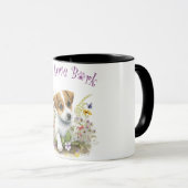 Mug Maman de Jack Russell Fleurie (Devant droit)