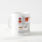 Mug Maman de jumeaux a besoin de caféine (Devant gauche)