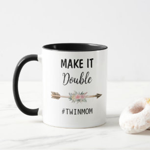 Mug Maman De Jumeaux, En Faire Une Double Twinmamie