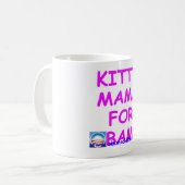 Mug Maman de Kitty pour Obama (Devant gauche)