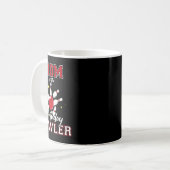 Mug Maman De L'Anniversaire Bowler Anniversaire Bowlin (Devant gauche)