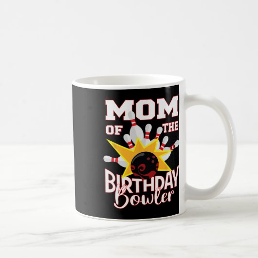Mug Maman De L'Anniversaire Bowler Kid Bowling Party (Droite)