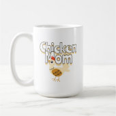 Mug Maman de poulet drôle (Gauche)