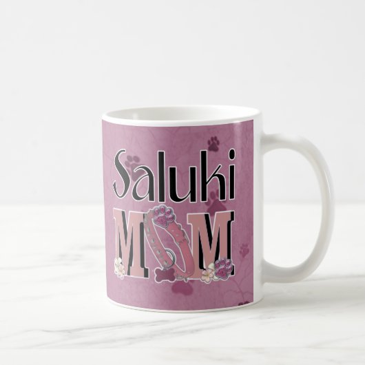 Mug MAMAN de Saluki (Droite)