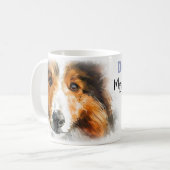 Mug Maman de Sheltie (Devant gauche)
