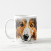 Mug Maman de Sheltie (Gauche)