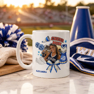 Mug Maman de soutien scolaire personnalisée Photo Fier