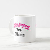 Mug Maman de Staffie (Devant gauche)