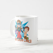 Mug Maman de superhéros (Devant gauche)
