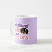 Mug Maman de teckel et fière de l'être (Devant gauche)