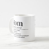 Mug Maman définition drôle (Devant gauche)