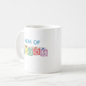Mug Maman des blocs de jumeaux (Devant gauche)