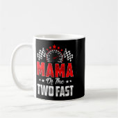 Mug Maman des deux voitures de course rapides de la fa (Gauche)