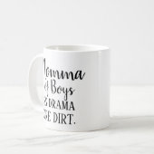 Mug maman des garçons (Devant gauche)