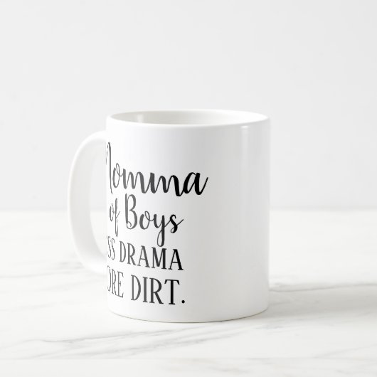Mug maman des garçons (Devant gauche)