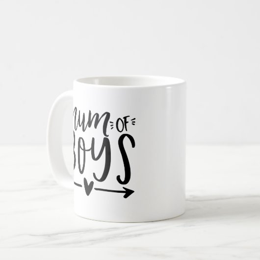 Mug Maman des garçons (Devant gauche)