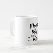 MUG MAMAN DES GARÇONS TASSE, CADEAU (Devant gauche)