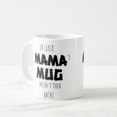 Mug Maman drôle (Devant gauche)