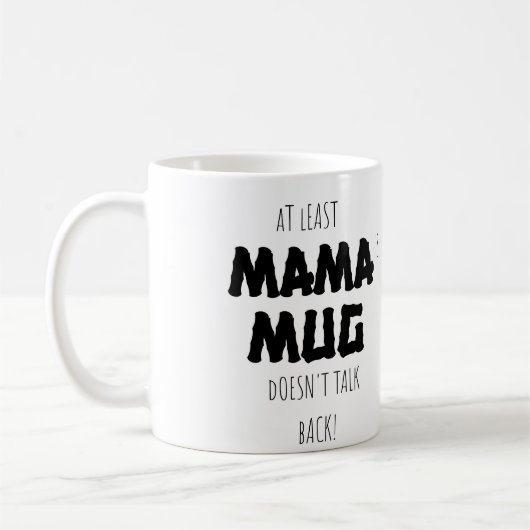 Mug Maman drôle (Gauche)