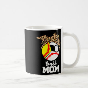 Mug Maman drôle vendre doux football léopard maman